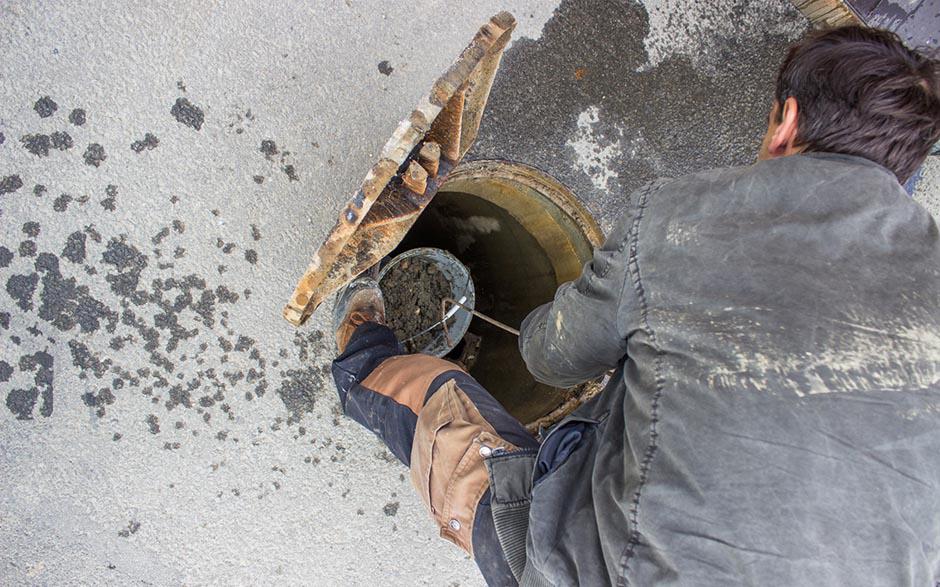 assainissement canalisation Porcheville